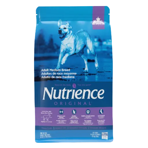 [D6049] Nutrience OG Adult Medium Breed Lamb 25.3lbs