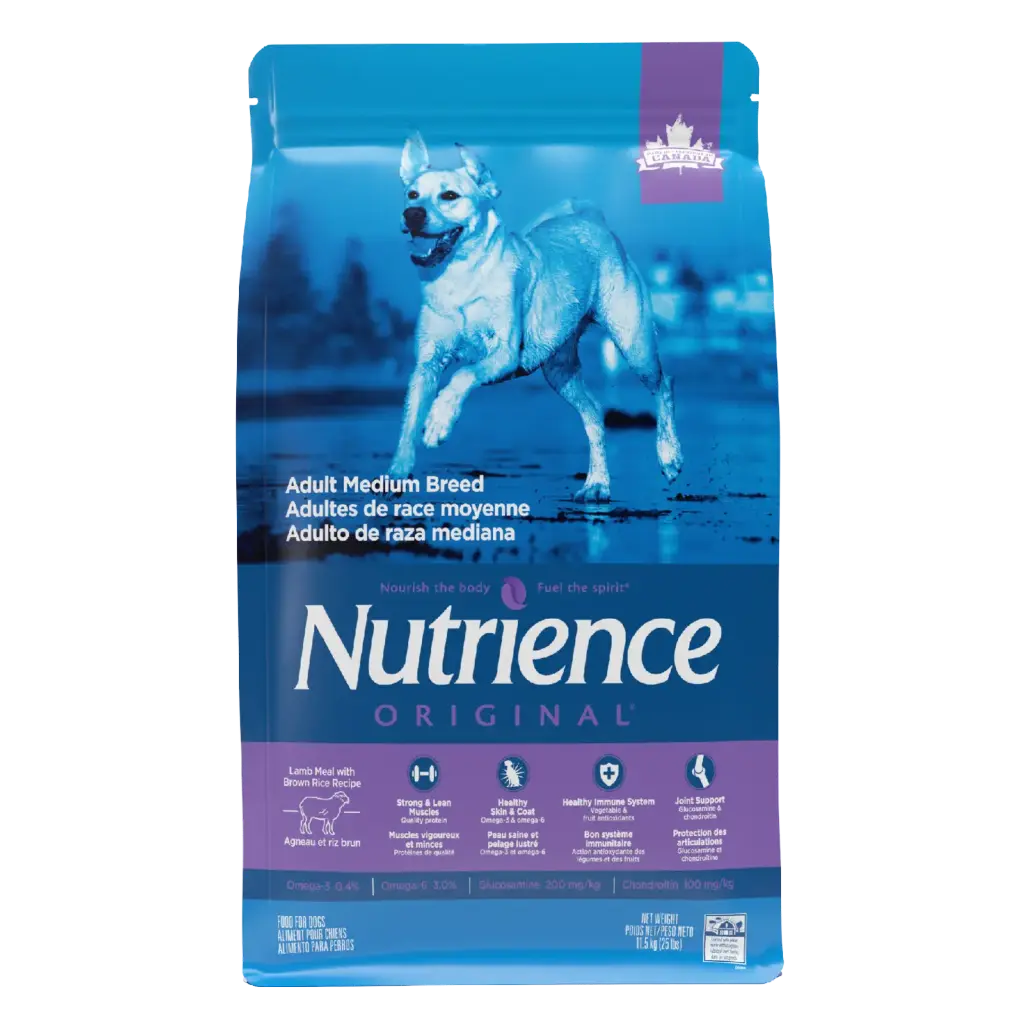 Nutrience OG Adult Medium Breed Lamb 25.3lbs